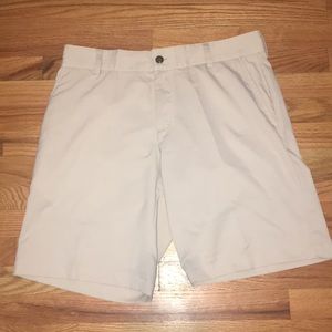 Adidas Climalite Light Beige Golf Shorts Sz 34